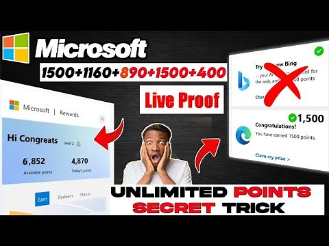 Microsoft Rewards: Unlimited Points in Indian Server Without VPN || SECRET Trick 😱