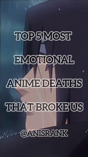 Top 5 Most Emotional Anime Deaths That Broke Us #anime #animeshorts #animenation