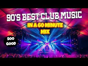 90s Dance Party Mix 🕺 Nonstop Club Hits (1 Hour Throwback Mix)