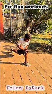 Best Pre-Run Workouts for Runners | Warm-Up Routine to Improve Speed, Form & Prevent Injuries-Bxrun