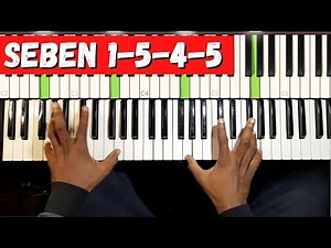 Seben 1-5-4-5 Piano tutorial I 3temps 🔥🔥🔥🔥