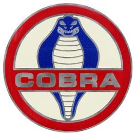 Scott Drake Steering Wheel Emblem Shelby Cobra For Corso Feroce Steering Wheels Mustang 1965-1973