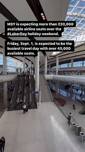To make your travel as seamless as possible follow these tips: 1️⃣ Reserve parking in advance at park.flymsy.com 2️⃣ Arrive early. 2 hours domestic & 3 hours international. 3️⃣ Know TSA rules and don’t bring prohibited items to the checkpoint. 4️⃣ Declare items after international travel #laborday #traveltips #travel #airports #neworleans #flyMSY #MSY | Louis Armstrong New Orleans International Airport