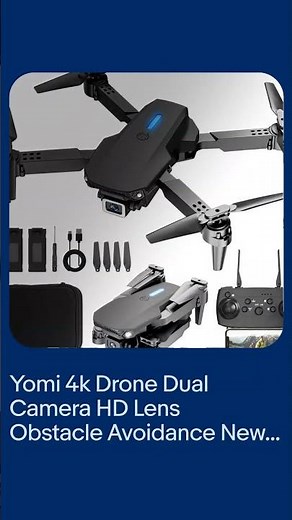 Yomi 4k Drone Dual Camera HD Lens Obstacle Avoidance New Sealed