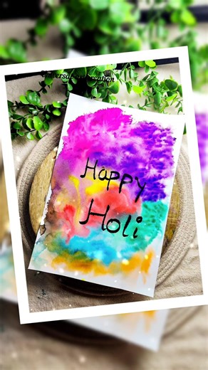 HOLI DRAWING IDEAS 🫡✨💗 #holi2026 #shorts #art #painting #holi #diy #trending #viral