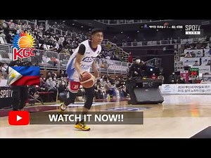 🇵🇭 Rhenz Abando(렌즈 아반도) 2023 KBL All-Star Game Slam Dunk Contest Qualifying Highlights