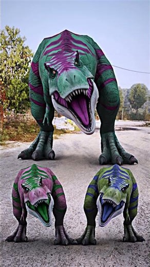 dinosaur real t-rex 6 #shorts #realdinosaur