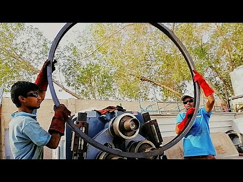Rolling / Bending U Channel / channel bar / How to Bend U Channel