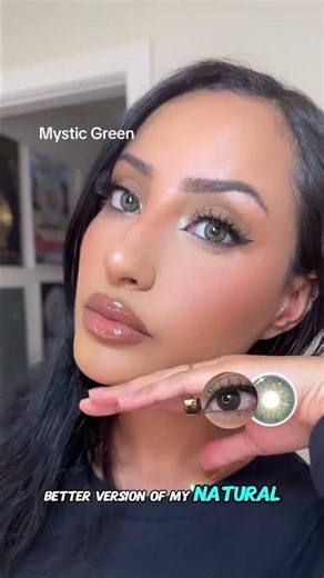 The most underrated beauty upgrade? Colored contacts 👀✨丨 #contactlenses