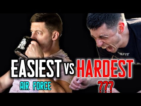 Ranking Every Military Branch Fitness Test | Easiest to Hardest