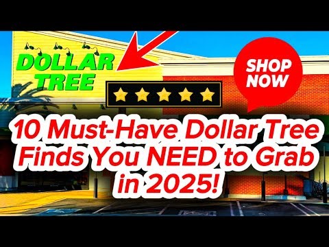 10 THINGS YOU SHOULD BUY AT DOLLAR TREE IN FEBRUARY 2025