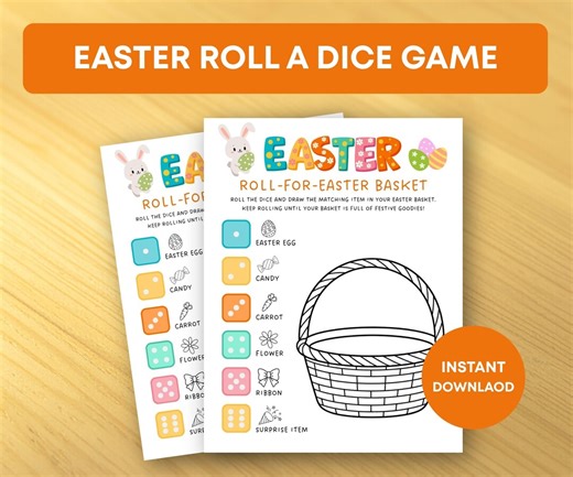 Easter Dice Game Pass the Present | Fun Easter Game for Teens & Kids | Youth Group Church Games | Easter Sunday Party Activity