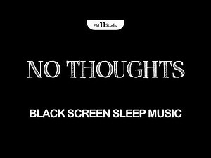 [Black Screen] No Thoughts. No Worries. Just Deep Sleep. | 12 Hours