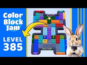 Color Block Jam Level 385 Solution Walkthrough