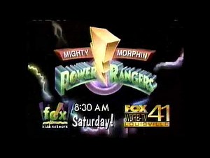 Mighty Morphin Power Rangers on FOX Kids Network Commercial (1994)