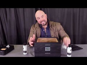 How to Season the Mill Humidor - Klaro by Case Elegance