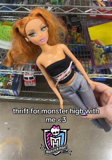 Thrifting for Monster High Dolls: A Unique Adventure
