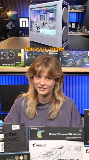 This build is going to infinity and beyond! Check out the full build on our YouTube channel 😎 #LianLi #MicroCenter #Gaming #Aesthetic | Micro Center