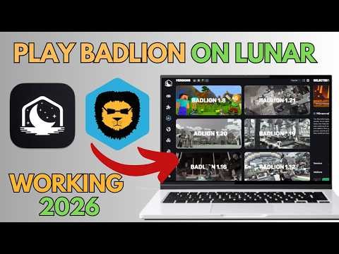 How To Play Badlion Client On Lunar Client 2026 🔥 | 100% Working Method