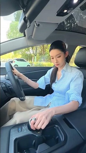 Chinese Car vs Confused Girl 😂 #shortsvideo