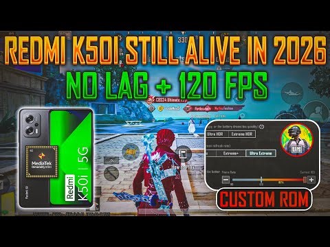 Redmi K50i 120 Fps Hot Drop Test - After Long Time | 4 Year Review | Power OF Custom Rom
