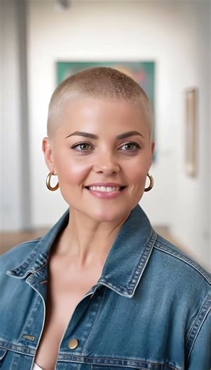 ✂️ Soft Blonde Buzz Cut with a Clean Finish