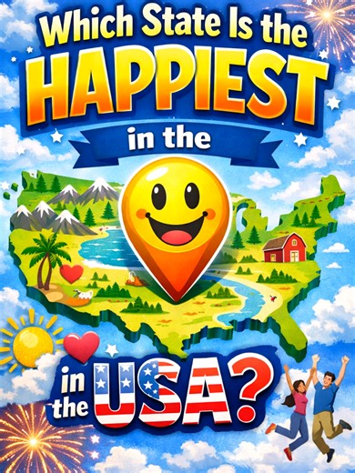 Discover the Happiest State in the USA