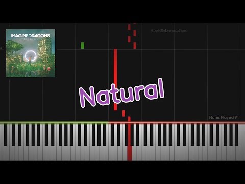Natural by Imagine Dragons - Piano Cover and Tutorial by Isabella Legrande
