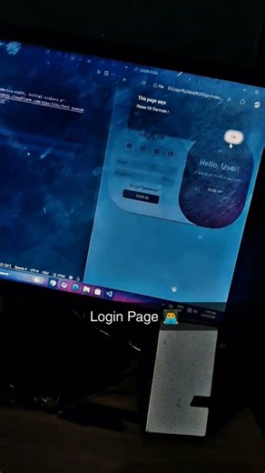 Modern Login & Sign Up Page Using HTML CSS JavaScript | Frontend with BCA ‪@CodeWithHarry‬