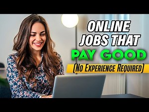 Simple Online Jobs That Pay Good Money (No Experience Required)