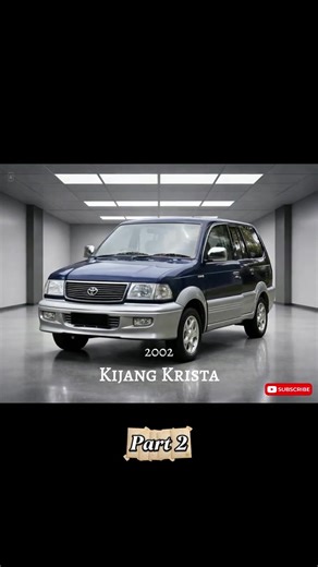 Evolusi Generasi Toyota Kijang Tahun 2002 - 2022