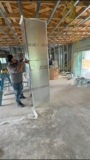 Mechanical ducts going in at our Aventura project — progress you can’t see, but comfort you’ll definitely feel 💨🏗️ #Aventura #ConstructionProgress #MechanicalWork #BuildingBetter | One Stop Construction, Inc.