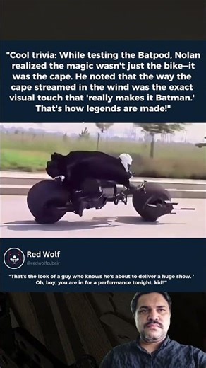 BatPod Was Genius Move from Nolan