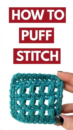 How to Do a Puff Stitch for Crochet