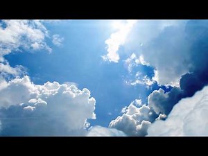 Clouds Animation Video for green screen background ! No copyright