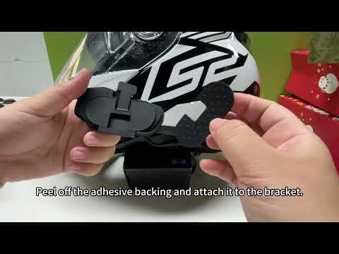 Installation instructions for SCSETC S9 motorcycle intercom