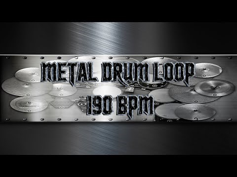 Thrash Metal Drum Loop 190 BPM (HQ,HD)