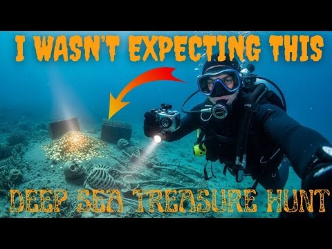I Found a Hidden Treasure Inside a Sunken Ship REAL Underwater Body Cam POV