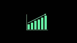 business growth concept, finance graph