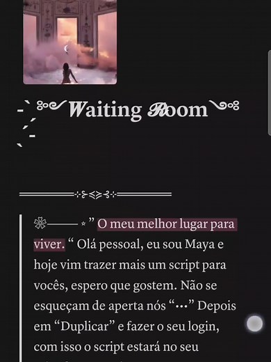 Script_Dr﹋⊹ no TikTok