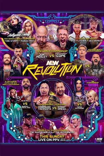 Stream AEW Revolution (2025): Find it on Netflix, Prime Video, Hulu & more