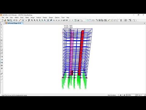 Story drift and P-Delta in SAP2000