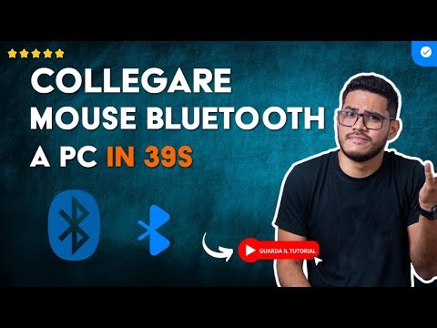 Come Collegare un MOUSE BLUETOOTH a un PC con WINDOWS 11 in 39S