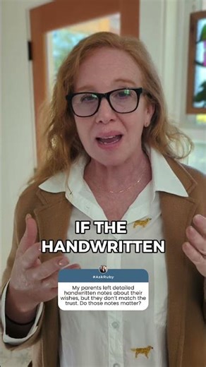 WHAT IF NOTES CONFLICT WITH TRUST?