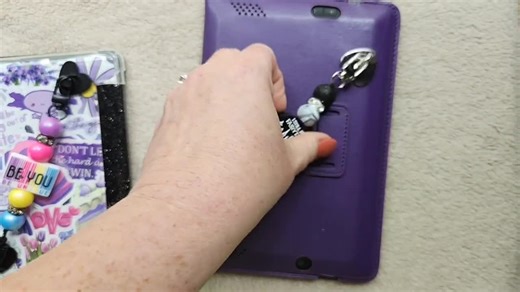 BOOKISH Beaded Kindle Strap| Interchangeable E-reader| Silicone Focal Bead| Reading| Books| Booktrovert| One More Chapter| Book Lover - Etsy