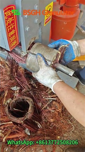 Motor Stator Cutting And Pulling Machine from BSGH Recycling | High-Efficiency Motor Recycling