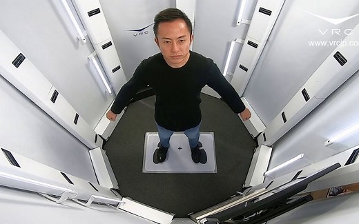 VRC体积捕获、人体的3D扫描（使用Intel RealSense D415）Volumetric Capture by VRC