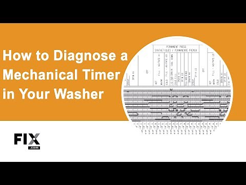 WASHER REPAIR: How to Diagnose a Mechanical Timer | FIX.com