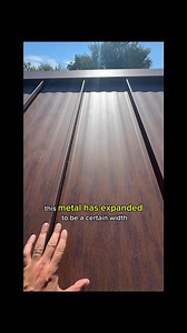 Ever seen a metal roof that looks wavy like this? 👀 That’s called oil canning; and it’s not a leak, it’s physics. Here’s why it happens #RAndRRoofingTX #OilCanning #MetalExpandsWithHeat🤯 | Jeremy Cunningham