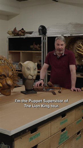 Take a closer look at the artistry behind Disney's The Lion King. 🦁 Join Michael Reilly, Puppet Supervisor for the North American Tour, as he takes us behind the scenes to showcase the incredible puppets and masks that help bring the Pride Lands to life. See these breathtaking creations in action at Playhouse Square now through August 16. ✨ #BWYCLE #TheLionKing #Cleveland #Broadway